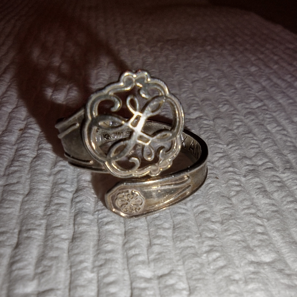 Vintage Rare sterling Alex and Ani ring